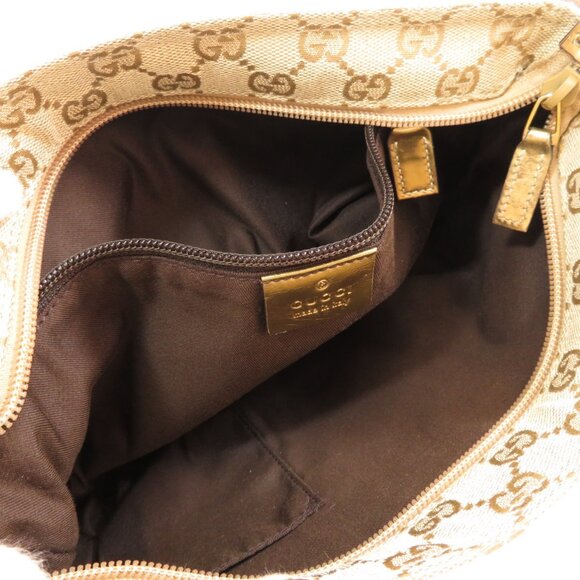 Gucci GG Pattern Canvas Shoulder Bag - Picture 5 of 10